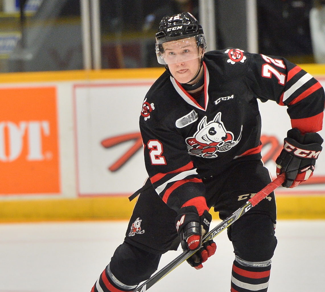 Bradley Johnson of the Niagara IceDogs. Photo by Terry Wilson / OHL ...