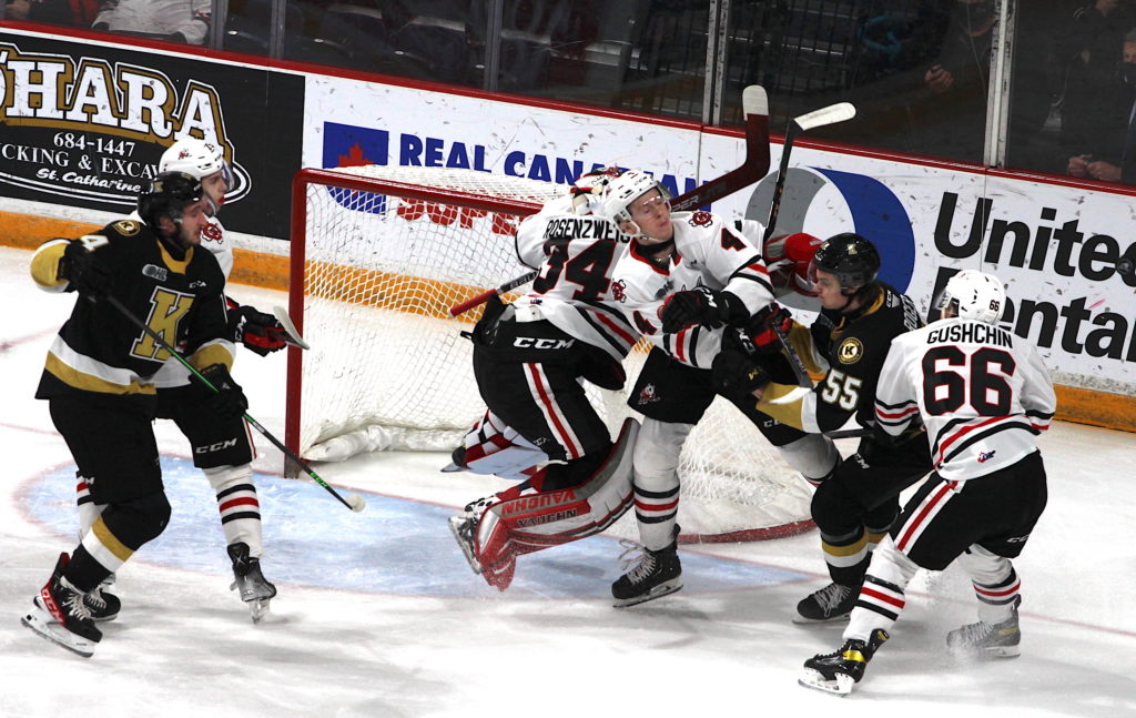 IceDogs Come Up Short Versus Frontenacs | BP Sports Niagara